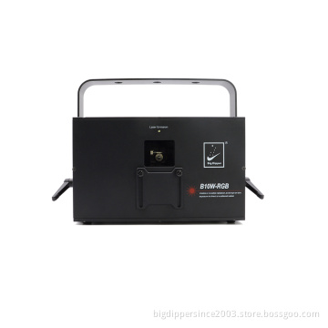 2021 new product BigDipper Professional 10W RGB multi color laser stage light with DMX control ILDA professional dj disco light